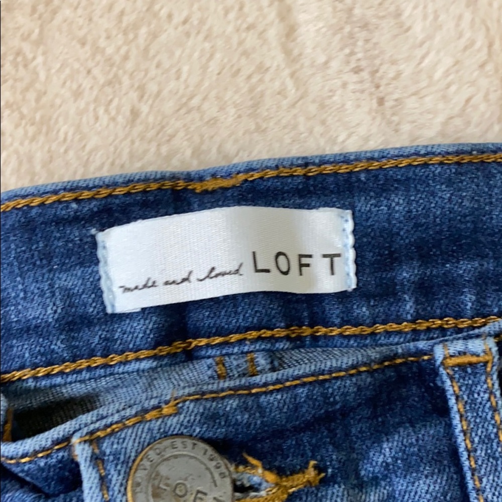 Distressed Jean by Loft - Picture 4 of 9